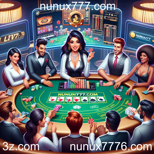 Experiência Imersiva: Jogos Ao Vivo no nunux777.com